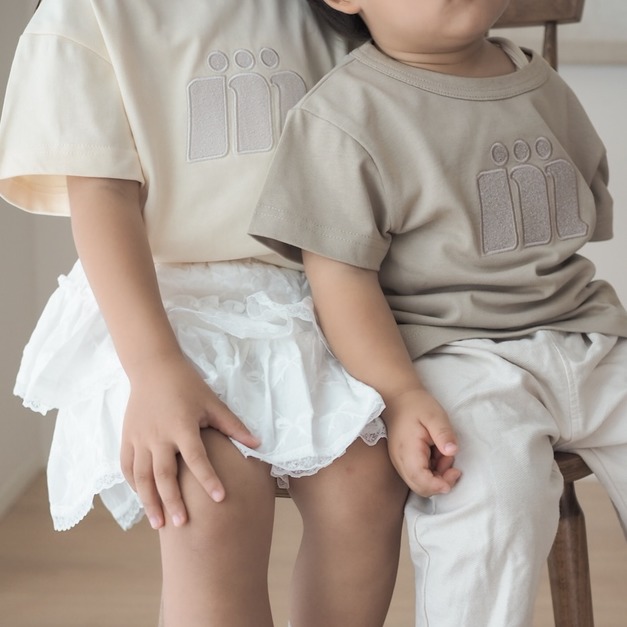 【預購】miiim｜親子系列・putsu putsu tee (kids) 80-110