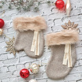 【預購】NOUnou | 日本製・客製聖誕襪&手套 _B混紡毛絨款_5