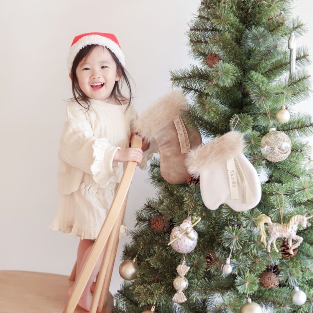 【預購】NOUnou | 日本製・客製聖誕襪 _A麂皮絨款