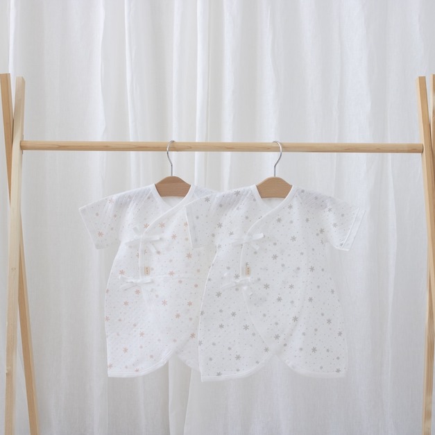 【預購】PUPO｜日本製・雪花厚棉絎縫柔軟蝴蝶衣 (2色) 