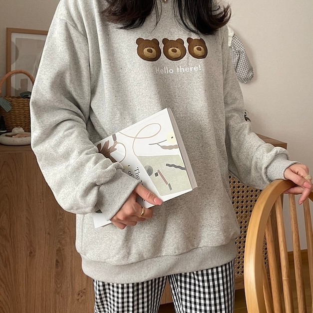 【預購】ammu | cookie 熊熊餅乾衛衣 (adult)