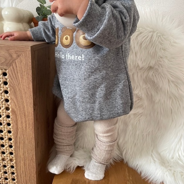 【預購】ammu | cookie 熊熊餅乾包屁衣 (70/80)