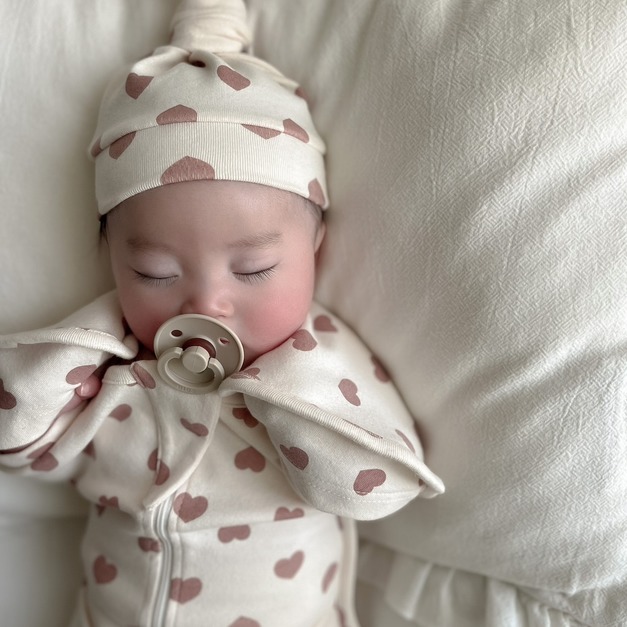 to you | 韓國製・蝶型包巾_粉紅愛心 *new!