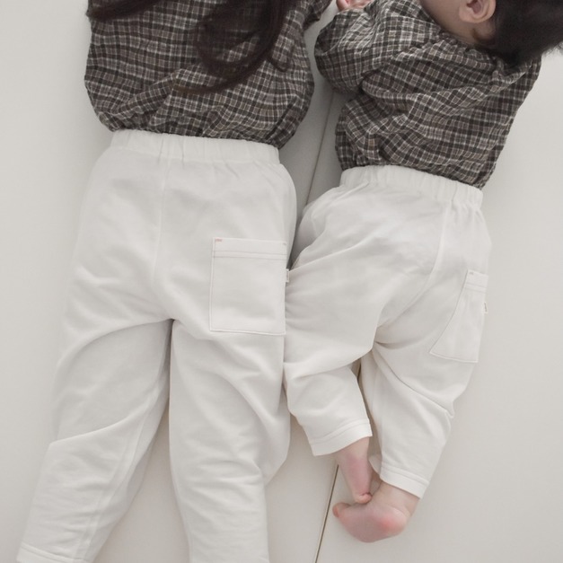 【預購】PUPO｜日本製・輕薄柔軟口袋寬褲(3色) 80-100cm  *小店長清單