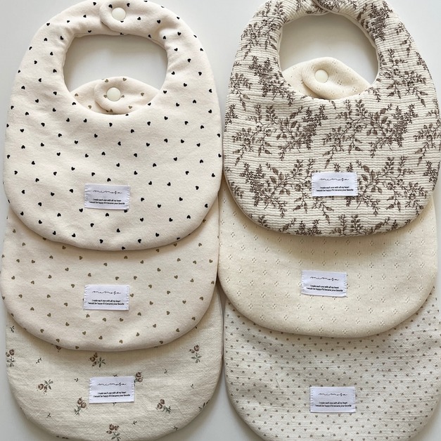 【預購】mimosa | 日本製・蓬鬆雲朵圓形兜 (10色)