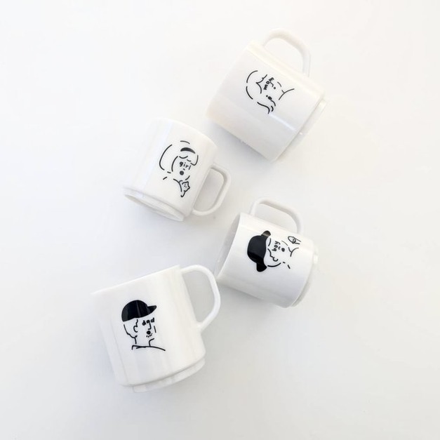 【預購】Irodori | 日本製・摔不破牛奶馬克杯(Big/kid) Family