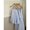 【預購】to you | 親子系列・milk blue 荷葉長裙 (girl)_10