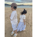 【預購】to you | 親子系列・milk blue 荷葉長裙 (girl)_7