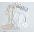 【預購】PUPO｜日本製 ・水手領開襟包屁衣(4色) 60-70/80cm_1
