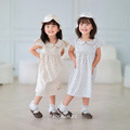 【預購】泰國連線 | 親子系列・春櫻小圓領洋裝(2色)*girl_1