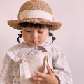 【限量預購】KANNA | 日本製・流蘇蝴蝶結草帽-自然色_9