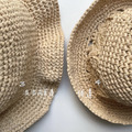 【限量預購】KANNA | 日本製・流蘇蝴蝶結草帽-自然色_5