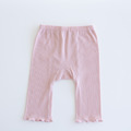 【預購】PUPO| 日本製・夏天穿得住8分長褲_木耳邊款(3色) 80-100cm *new!!_7