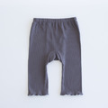 【預購】PUPO| 日本製・夏天穿得住8分長褲_木耳邊款(3色) 80-100cm *new!!_6