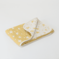 OVLOV｜日本製 純棉六層紗布毯/寶寶毯 (星月-檸檬黃) 70X100_1