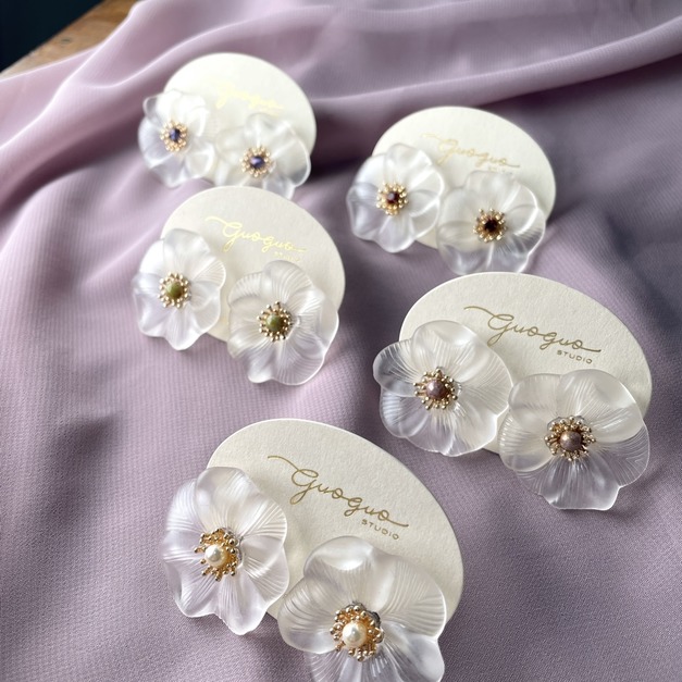 白色扶桑花｜5色