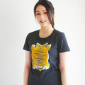 虎皮魚喵－中性純棉短袖Tshirt M size only