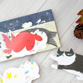 #4 fishcat明信片組 三入 imaginary friends 金魚喵 賓士貓
