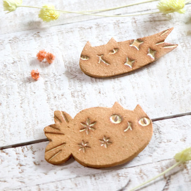 陶別針－橘魚喵