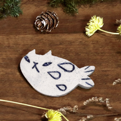 陶別針－白魚喵