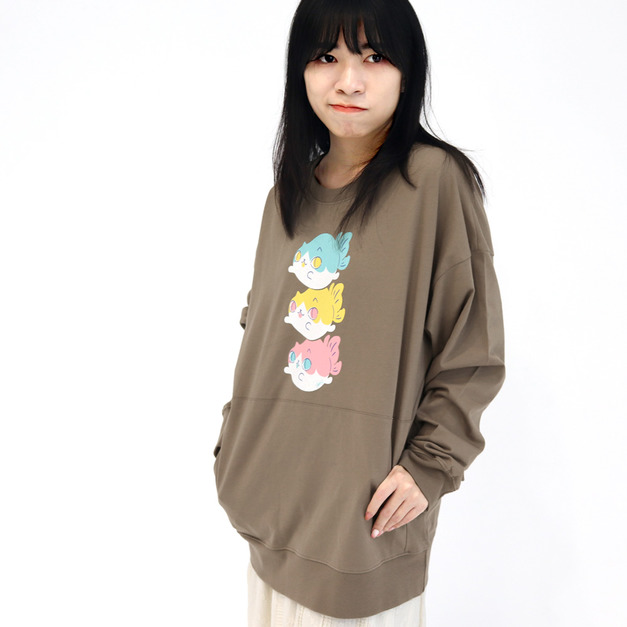 飛飛金魚喵 - 中性長袖 one size