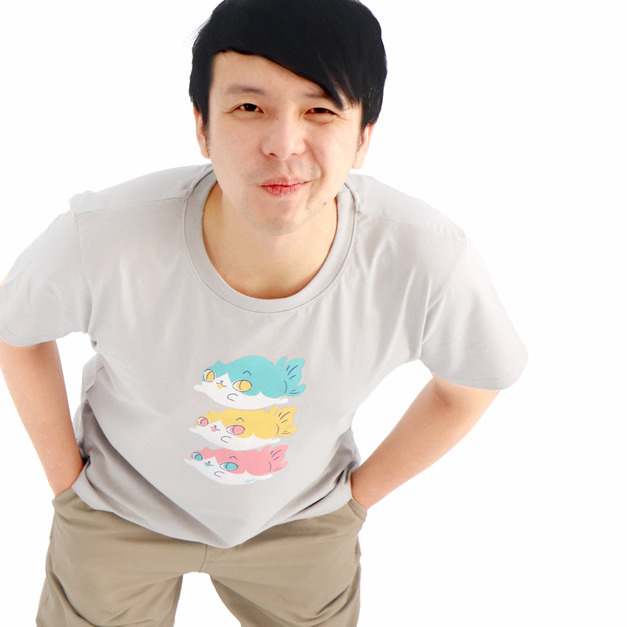 飛飛－金魚喵純棉短袖tshirt