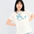 兔圈圈躲貓貓- Free size純棉上衣_1
