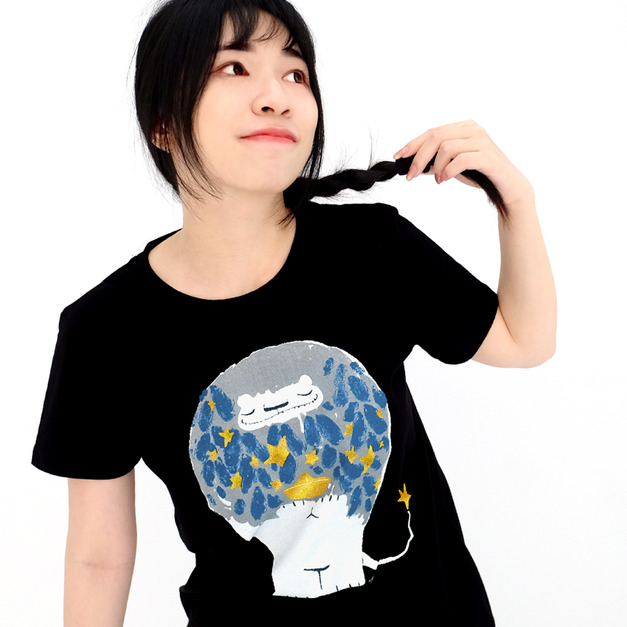 涅默亞的派對邀請- 中性純棉tshirt  獅子座