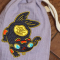 Lucky Cats 藏寶袋 / 小物袋 / 祈福袋 - 薰衣草紫