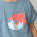 Kids Tisha金魚喵 / 兒童純棉T-Shirt－男生穿_2