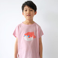 Kids Tisha金魚喵 / 兒童純棉T-Shirt 落肩款－男生穿_3