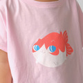 Kids Tisha金魚喵 / 兒童純棉T-Shirt 落肩款－男生穿_2