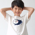Kids Elio魚喵散步 / 兒童純棉T-Shirt－男生穿_2