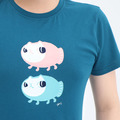 baby fishcat／魚喵散步 Elio－中性純棉短袖tshirt_2