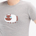 baby fishcat／暹羅魚喵 Luna－中性純棉短袖tshirt_2