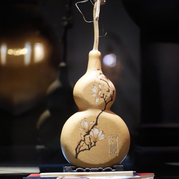 玉蘭花擺件/玉骨生香