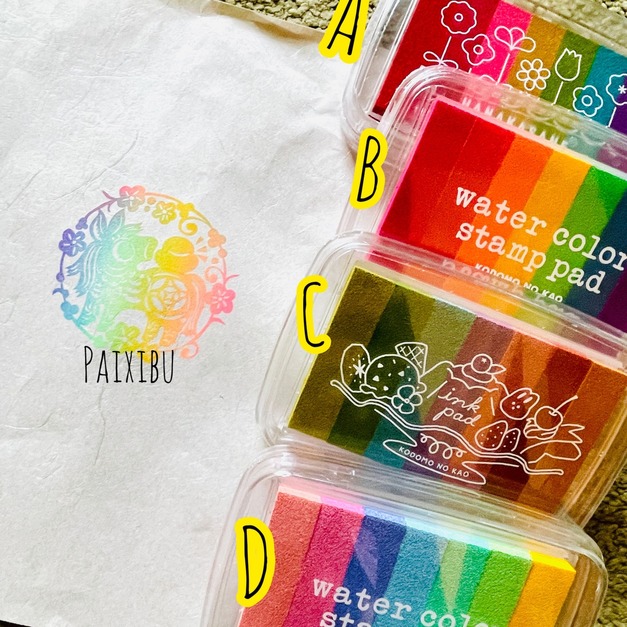 馬的圈圈＋繽紛印台