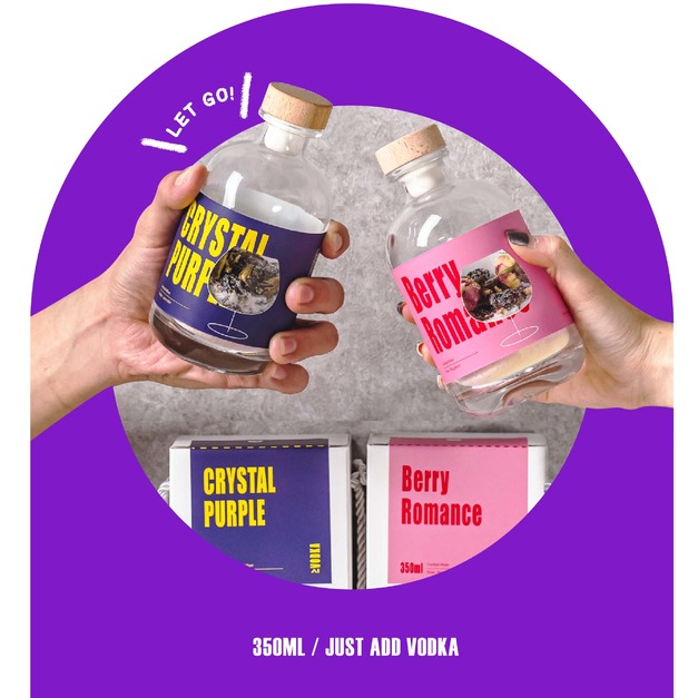 【花韻幻潮雙韻】玫瑰色的你+紫晶冰鑽