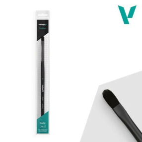 【AV vallejo】畫筆 - 陰影系列 - 扁平花瓣塑膠毛畫筆 尺寸4