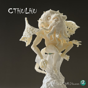 【模型公仔】克蘇魯《米色素模》曉芊老師作品 | 獨家限量