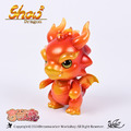 【模型公仔】享獸寵showshow龍-2024年《火龍限定》手工造型公仔 | 限量3隻_1