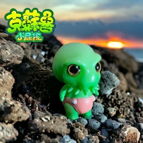 【模型公仔】魯小屁-小克蘇魯 | 夜光軟膠公仔 | 限量發售