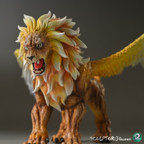 【模型公仔】神翼霸主《灰色素模》曉芊老師作品 | 獨家限量