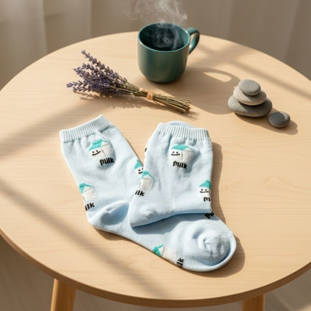 S42 滿版笑臉牛奶