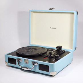 [HeadphoneDog] 第二代藍牙黑膠唱片播放機（可連接手機電腦 內建雙立體喇叭 ）