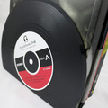 [HeadphoneDog] 黑膠唱片造型 簡易輕便 書擋/雜誌架/CD/DVD架(兩入裝)_3
