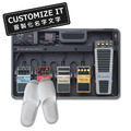 [HeadphoneDog] 吉他Bass效果器造型 腳踏墊/地墊 Effect Mat－專屬客制名字