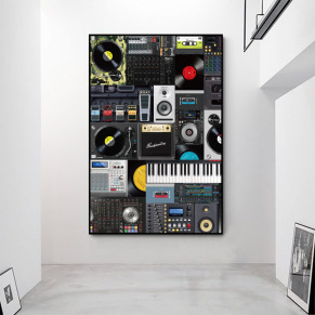 [HeadphoneDog] 音樂藝術裝飾海報 多種尺寸 (音樂人生日 交換禮物)