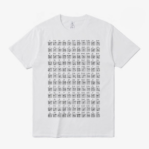 [HeadphoneDog] 吉他和弦譜 音樂個性純棉T桖T-shirt