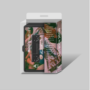 耳機狗週年限定精裝金屬卡帶 名片盒/菸盒/錢夾 附海報精裝版